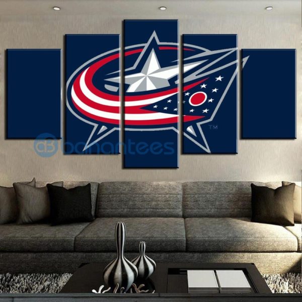 Nhl Hockey Columbus Blue Jackets Wall Art For Living Room Bedroom Product Photo