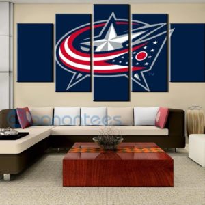 Nhl Hockey Columbus Blue Jackets Wall Art For Living Room Bedroom Product Photo