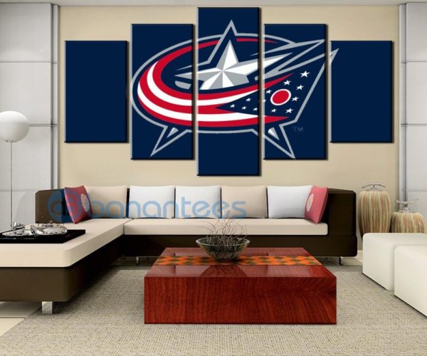 Nhl Hockey Columbus Blue Jackets Wall Art For Living Room Bedroom Product Photo