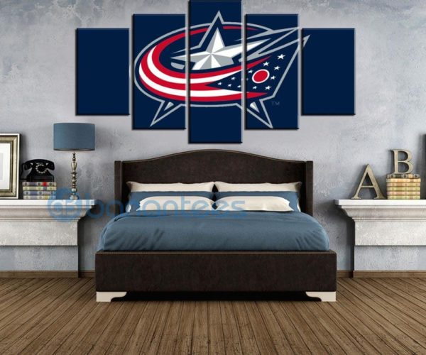 Nhl Hockey Columbus Blue Jackets Wall Art For Living Room Bedroom Product Photo