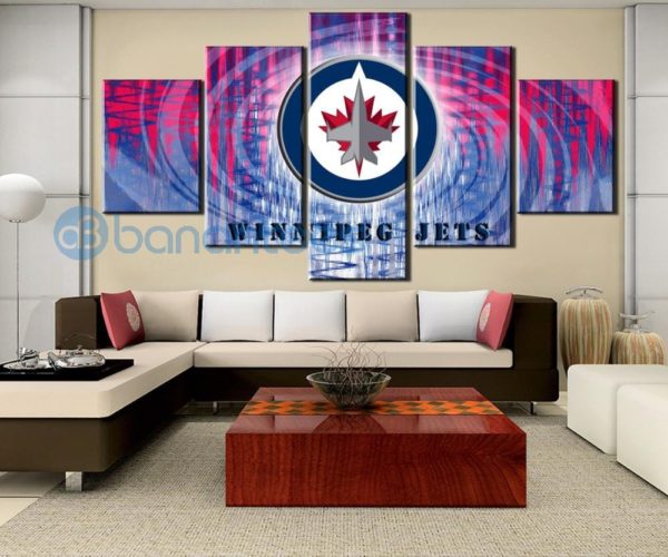Nhl Hockey Winnipeg Jets Paintings Wall Home Decor Picture Canvas Painting Product Photo