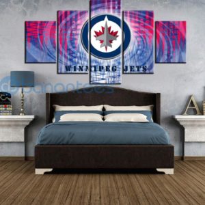 Nhl Hockey Winnipeg Jets Paintings Wall Home Decor Picture Canvas Painting Product Photo