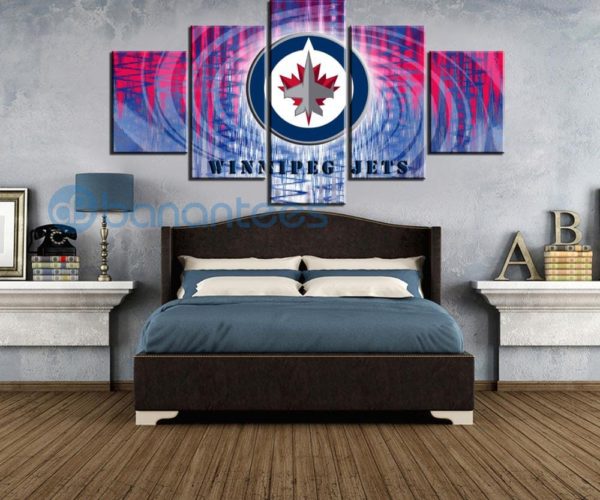 Nhl Hockey Winnipeg Jets Paintings Wall Home Decor Picture Canvas Painting Product Photo