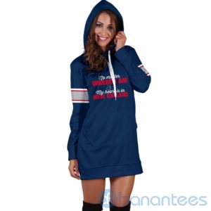 No Matter Where I Am New England Hoodie Dress For Women Product Photo