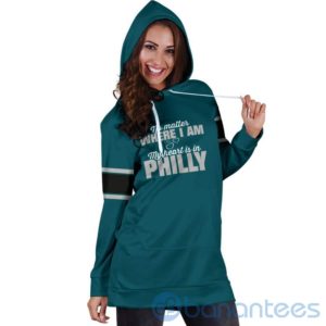 No Matter Where I Am Philly Hoodie Dress For Women Product Photo