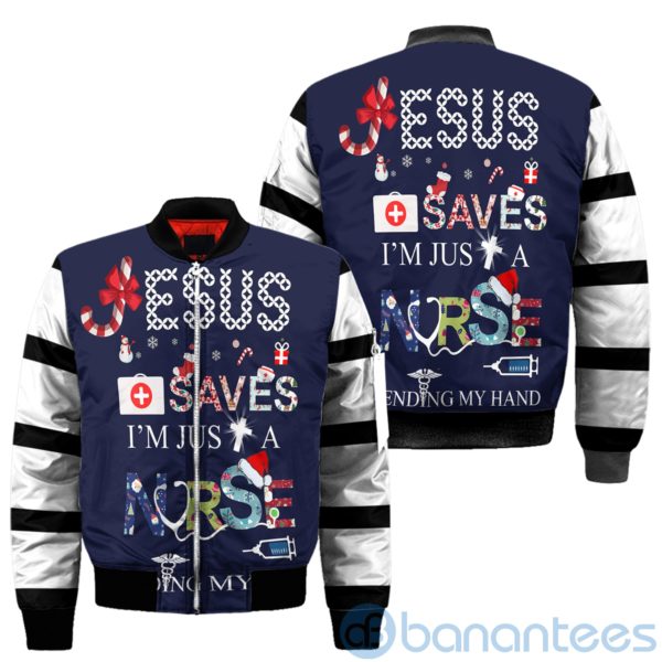 Nurse Save Heart Christmas All Over Printed 3D Shirt Product Photo
