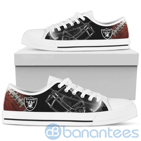 Oakland Raiders Fans Low Top Shoes Product Photo