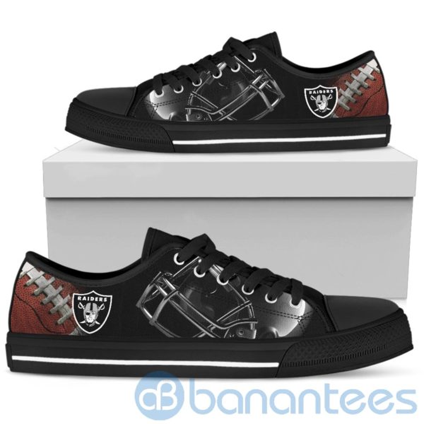 Oakland Raiders Fans Low Top Shoes Product Photo