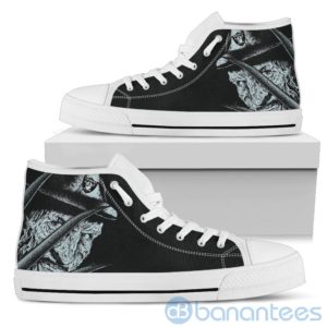 Oakland Raiders Nightmare Freddy High Top Shoes Product Photo