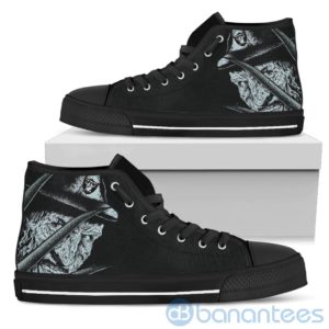 Oakland Raiders Nightmare Freddy High Top Shoes Product Photo
