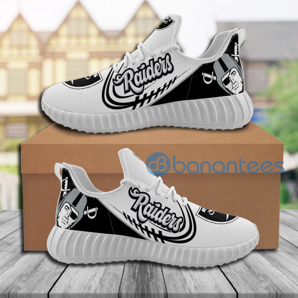 oakland-raiders-sneakers-big-logo-raze-shoes-1-QBClb.jpg Oakland Raiders Sneakers Big Logo Raze Shoes Product Photo
