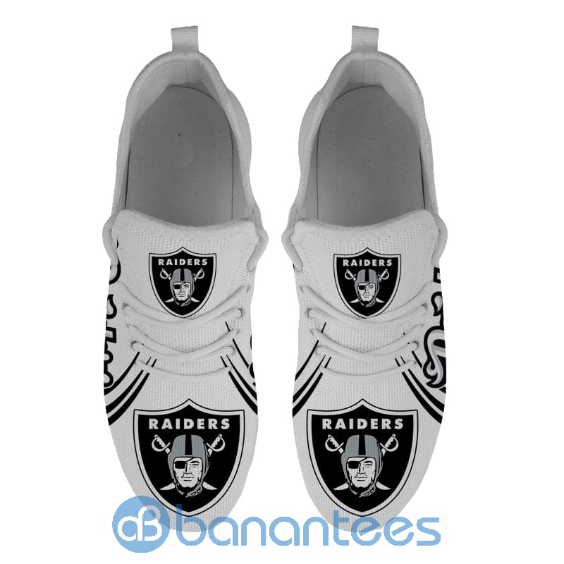 oakland-raiders-sneakers-big-logo-raze-shoes-3-vtQdF.jpg Oakland Raiders Sneakers Big Logo Raze Shoes Product Photo