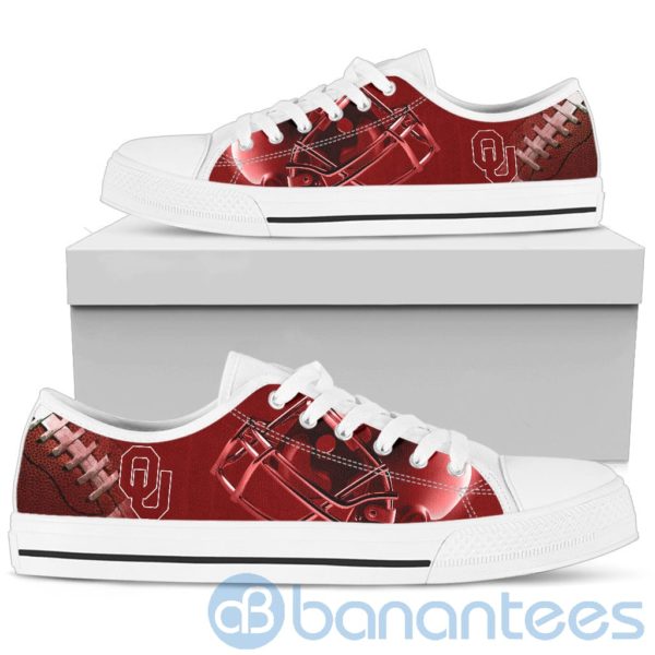 Oklahoma Sooners Fans Low Top Shoes Product Photo