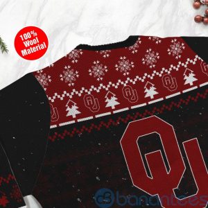 Oklahoma Sooners Snoopy Dabbing Ugly Christmas 3D Sweater Product Photo