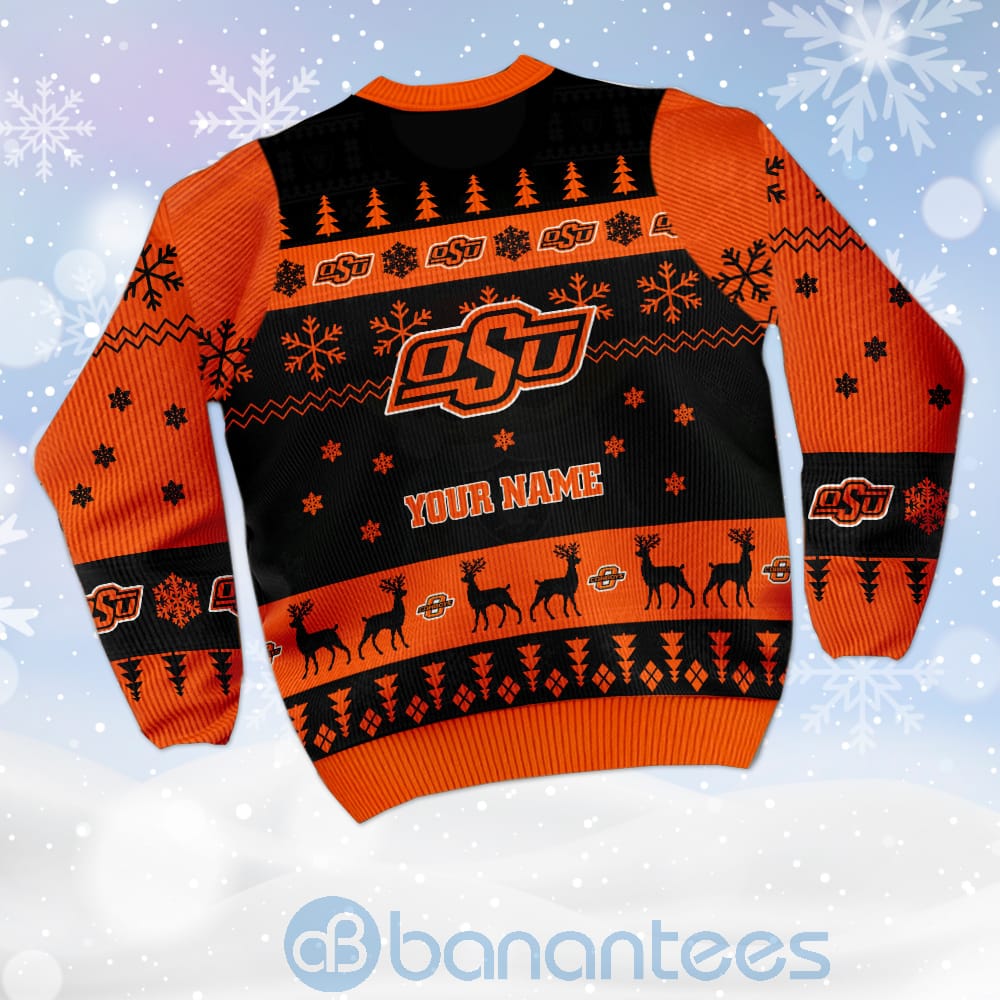 oklahoma-state-cowboys-custom-name-personalized-ugly-christmas-3d-sweater-3-yL2dG.jpg Oklahoma State Cowboys Custom Name Personalized Ugly Christmas 3D Sweater Product Photo
