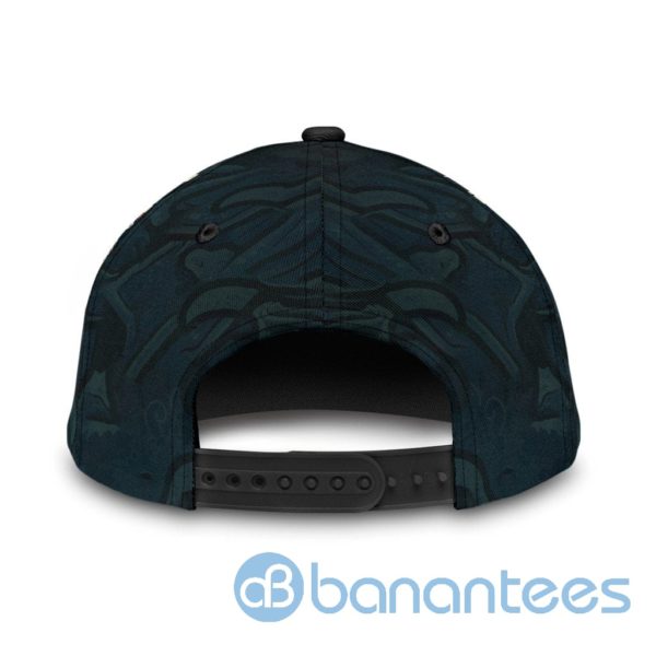 Oni Mask Tattoo Black All Over Printed 3D Cap Product Photo