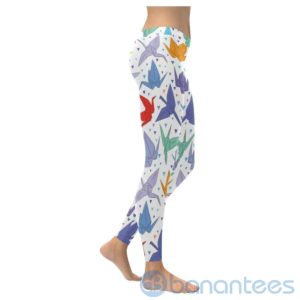 Orizuru Paper Crane Leggings For Women Product Photo