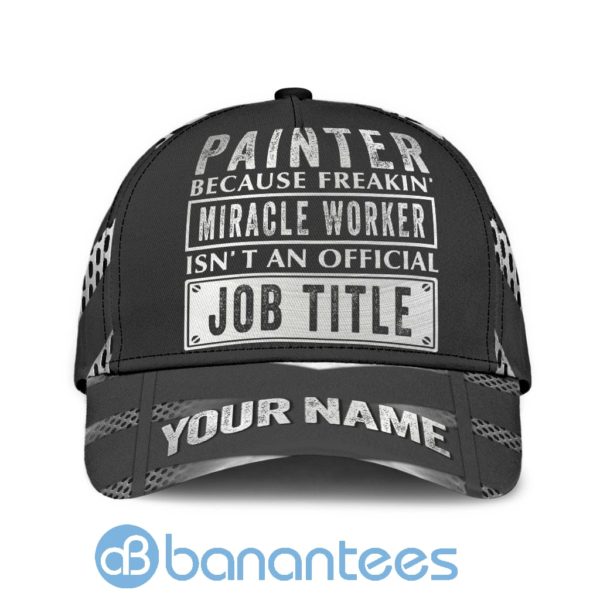 Painter Customized Name All Over Printed 3D Cap Product Photo