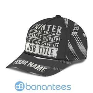 Painter Customized Name All Over Printed 3D Cap Product Photo