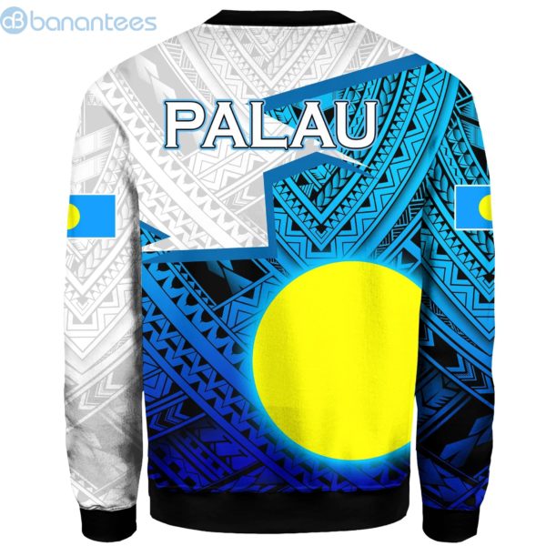 Palau Polynesian Circle Tattoo Yellow Circle Full Printed Sweatshirt Product Photo