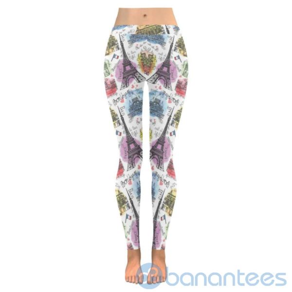 Paris Eiffel Tower Leggings For Women Product Photo