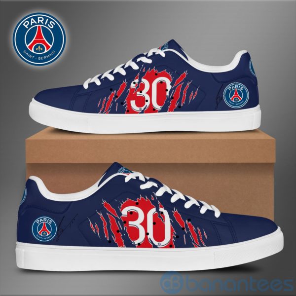 Paris Saint Germain Number Low Top Skate Shoes Product Photo