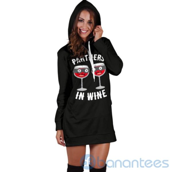 Partners In Wine Hoodie Dress For Women Product Photo