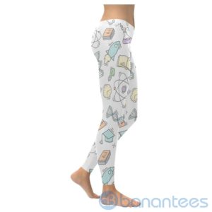 Pattern Science White Leggings For Women Product Photo
