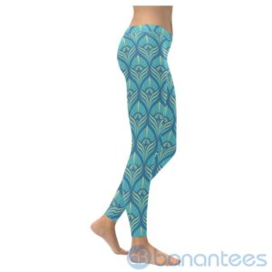 Peacock Leggings For Women Product Photo
