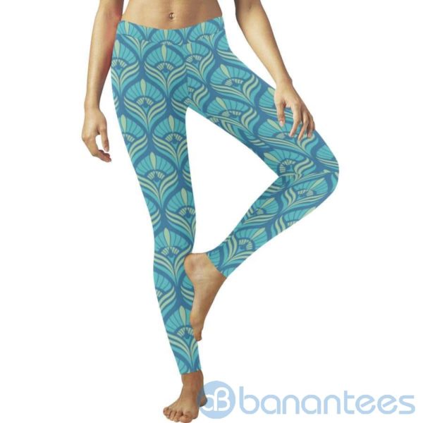 Peacock Leggings For Women Product Photo