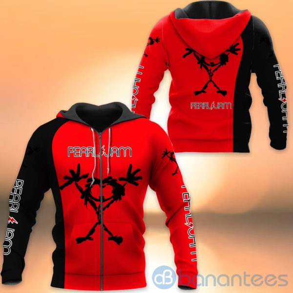Pearl Jam All Over Printed Hoodies Zip Hoodies Product Photo