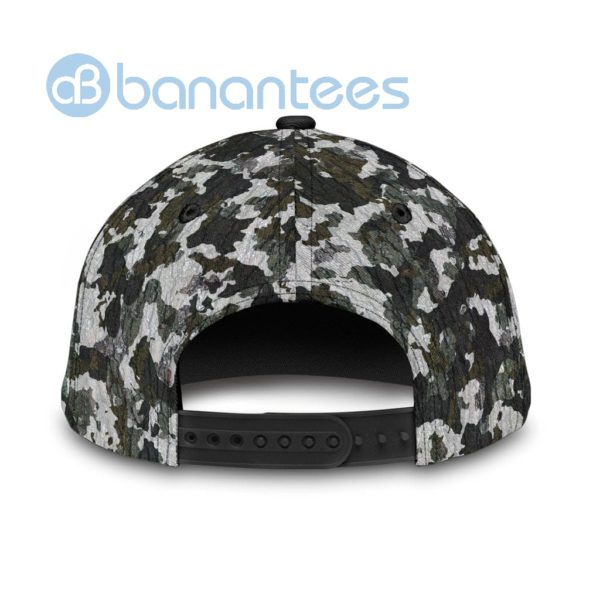 Personalize Skull Hunting Camo All Over Printed 3D Cap Product Photo