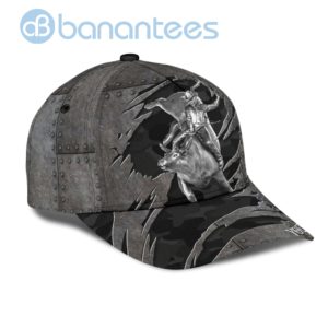 Personalized Bull Riding All Over Printed 3D Cap Product Photo