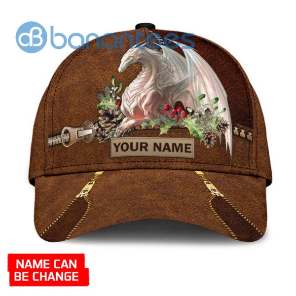 Personalized Dragon With Zipper All Over Printed 3D Cap Product Photo