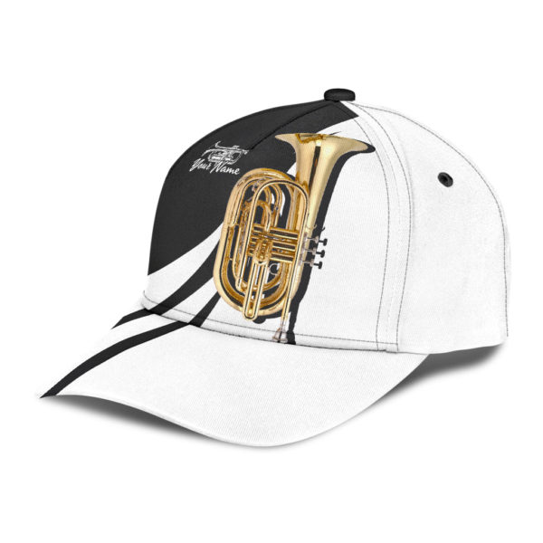 Personalized Euphonium Music Printed 3D Cap Product Photo