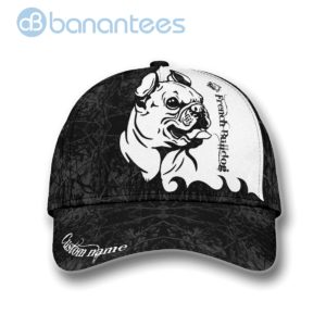Personalized French Bulldog All Over Printed 3D Cap Product Photo