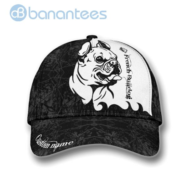 Personalized French Bulldog All Over Printed 3D Cap Product Photo