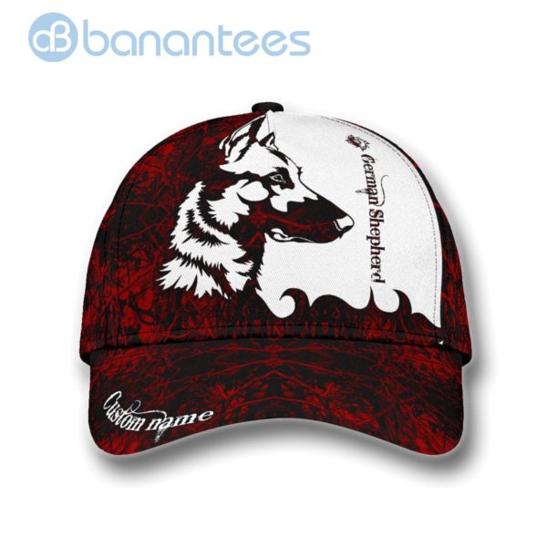 Personalized German Shepherd All Over Printed 3D Cap Product Photo