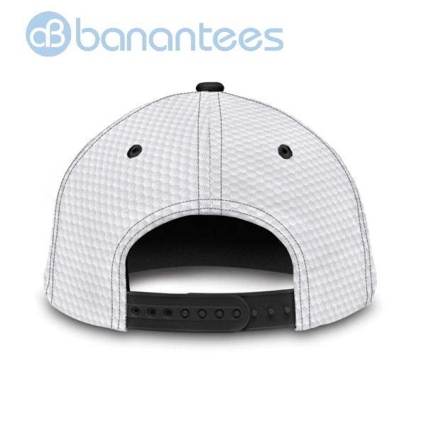Personalized Golf Orange Color Golf All Over Printed 3D Cap Product Photo