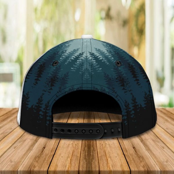 Personalized Hiking White All Over Print Cap Product Photo