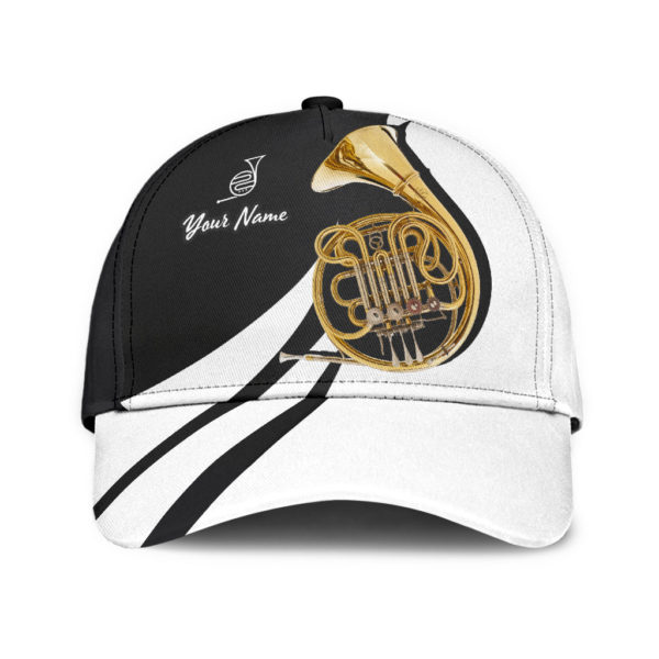 Personalized Horn Music Printed 3D Cap Product Photo
