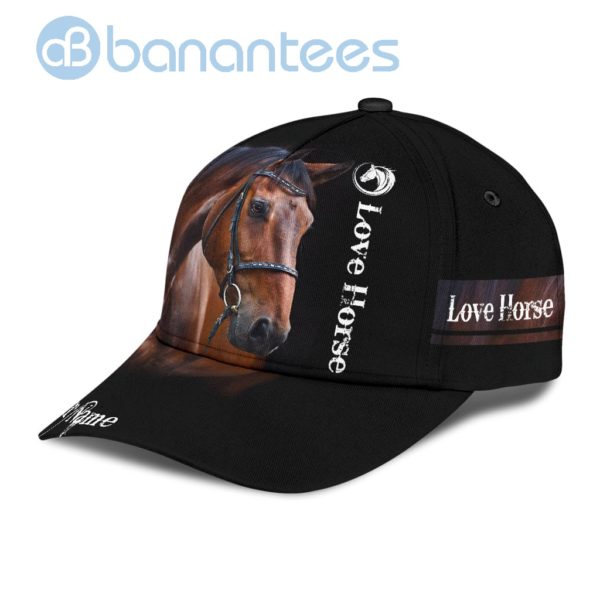 Personalized Horse All Over Printed 3D Cap Product Photo