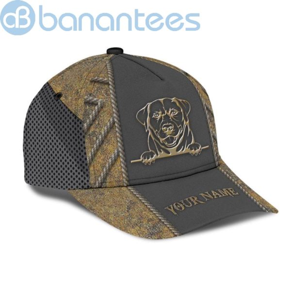Personalized Labrador Retriever Printed 3D Cap Product Photo