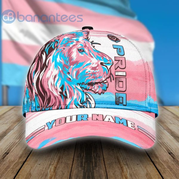 Personalized Lgbt Lion Pride Transgender Color 3D All Over Printed 3D Cap Product Photo