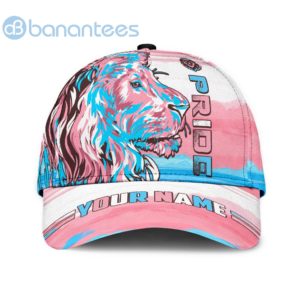 Personalized Lgbt Lion Pride Transgender Color 3D All Over Printed 3D Cap Product Photo