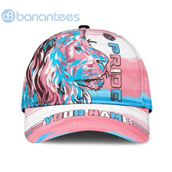 Personalized Lgbt Lion Pride Transgender Color 3D All Over Printed 3D Cap Product Photo