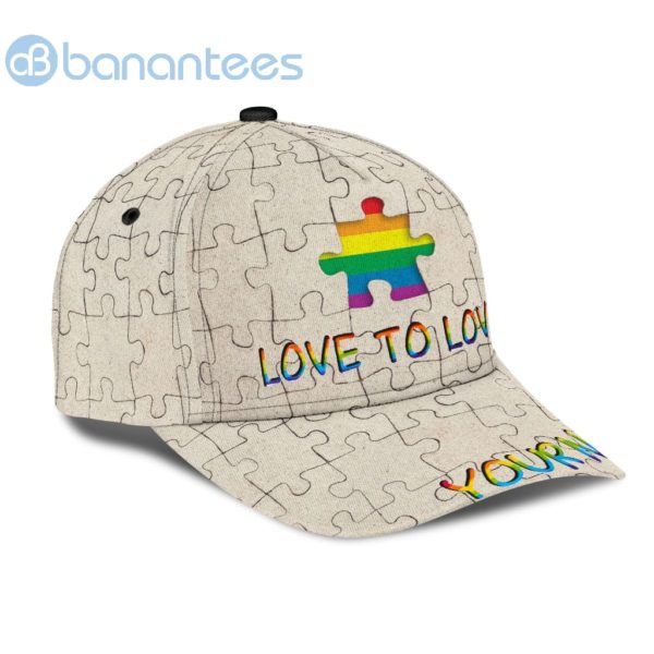 Personalized Lgbt Pride Love Is Love Lgbtq Unisex Cap Product Photo