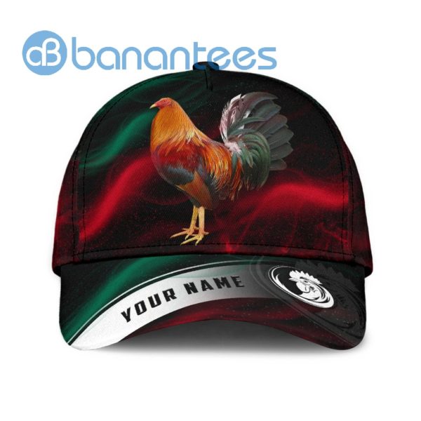 Personalized Mexico Rooster All Over Printed 3D Cap Product Photo
