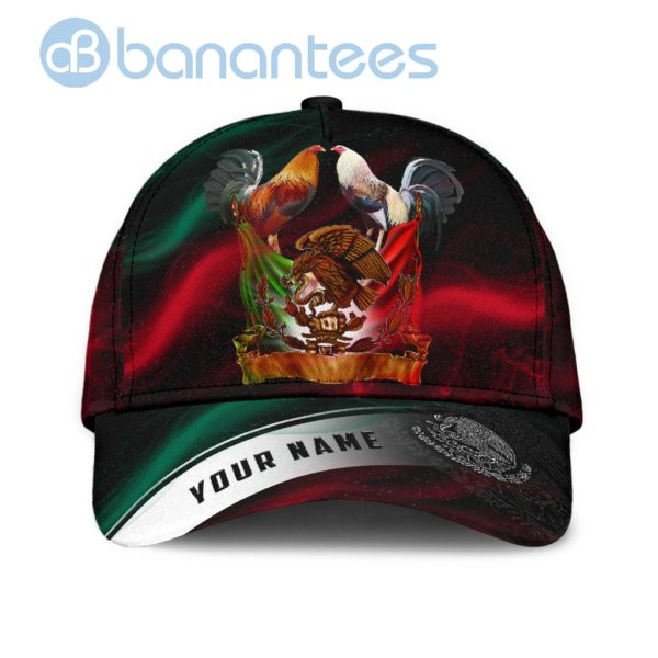 Personalized Mexico Rooster Smoke All Over Printed 3D Cap Product Photo