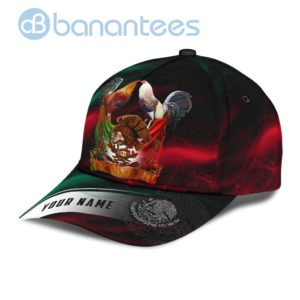 Personalized Mexico Rooster Smoke All Over Printed 3D Cap Product Photo